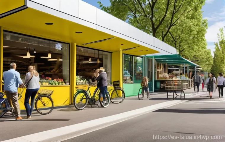 시간 가치 정렬을 위한 정책 제안 - A vibrant, bustling urban park on a bright, sunny weekend afternoon. A diverse group of people, incl...
